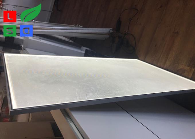 25 Mm de ultra Slanke van LEIDENE Randlit Backlit Stoffenlightbox met LGP voor Winkelcomplex Reclame