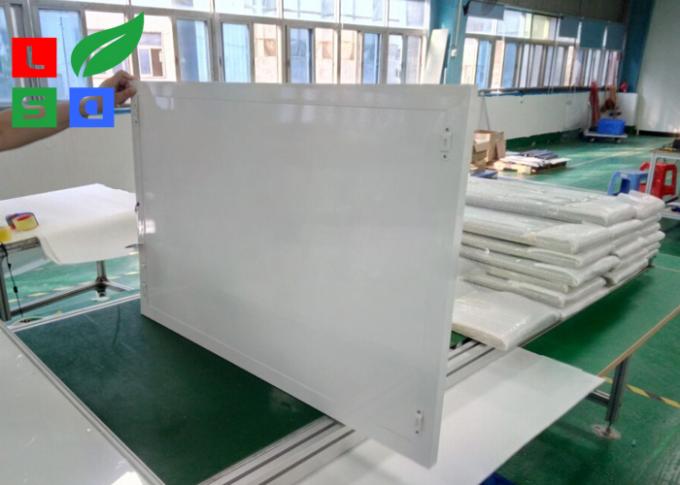 25 Mm de ultra Slanke van LEIDENE Randlit Backlit Stoffenlightbox met LGP voor Winkelcomplex Reclame