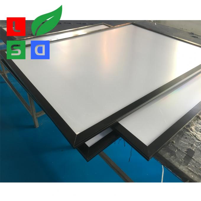 Aluminium ultra Slanke LEIDEN Onverwacht Kader Licht Vakje voor Binnenaffichevertoning