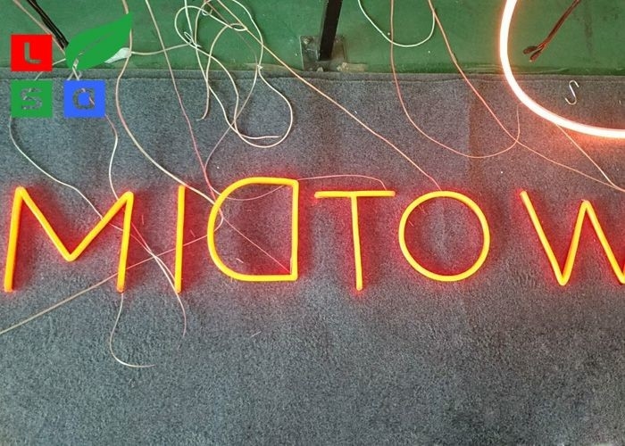 LED Neon Signs With Hided Stainless Steel Back Fashion 3D Sign