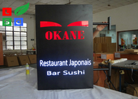 Cool White IP65 LED Blade Sign Illuminated Light Box Sign Outside Projecting Lightbox Sign