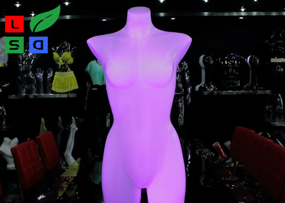 82cm High Illuminated Plastic Female Mannequin Torso